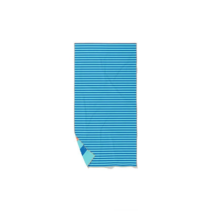 Quut Play Towel - Road & Blue Stripe