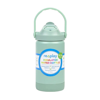 Re-Play 355ml Insulated Water Bottle -  Sage