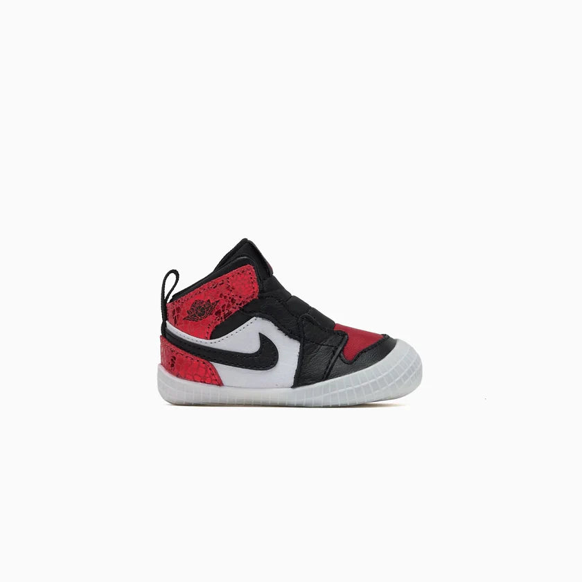 Baby/Toddler Jordan 1 Crib Bootie "Ruby"