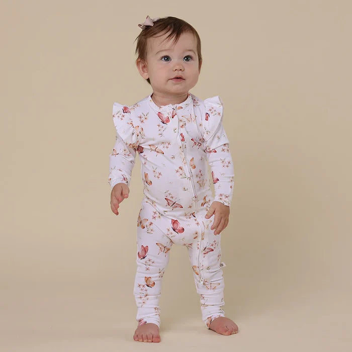 Snuggle Hunny Organic Snugglesuit - Butterfly