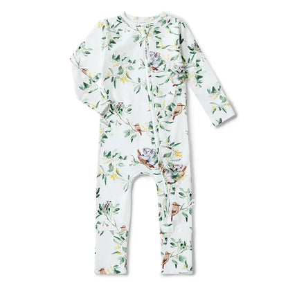 Snuggle Hunny Organic Snugglesuit - Eucalypt