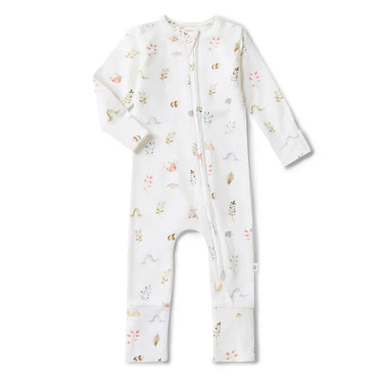 Snuggle Hunny Organic Snugglesuit - Garden Friends