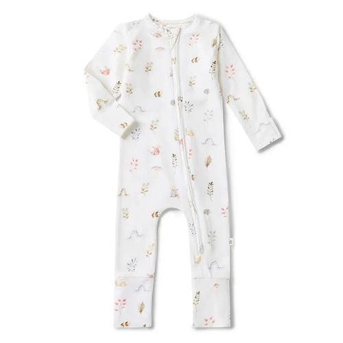 Snuggle Hunny Organic Snugglesuit - Garden Friends