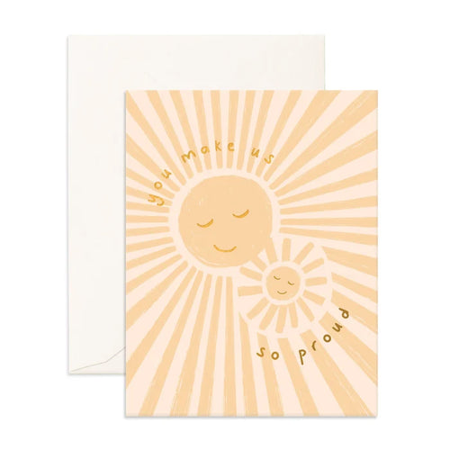 So Proud Suns Greeting Card