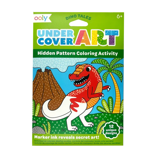 Undercover Art Hidden Patterns - Dino Tales