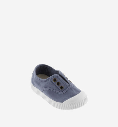 Victoria – 1915 Inglesa Drec Canvas Elastic Sneakers in Azul