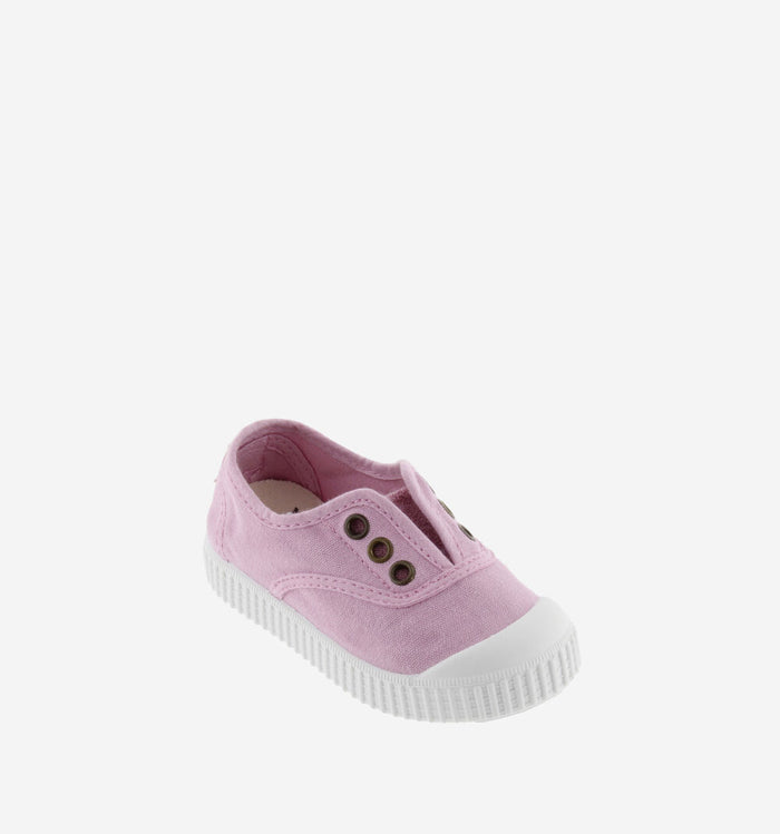 Victoria – 1915 Inglesa Drec Canvas Elastic Sneakers in Petalo