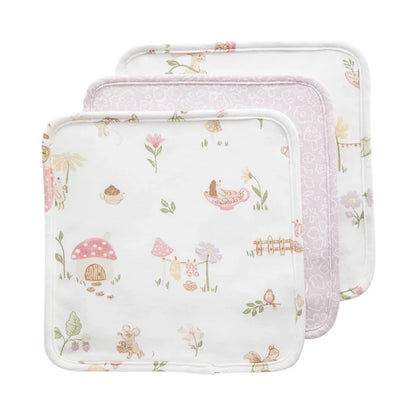 Whimsical Wonderland 3pk Washcloth Gift Set