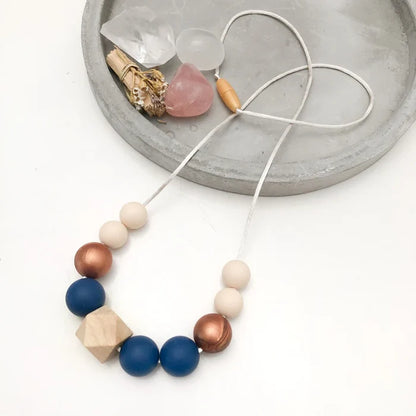 Winter Copper Silicone Necklace - Assorted