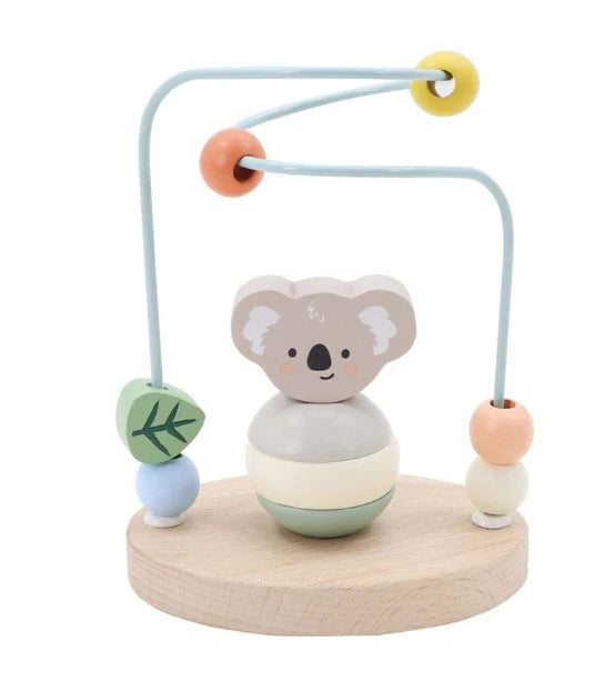 Wooden Koala Stacking Bead Maze