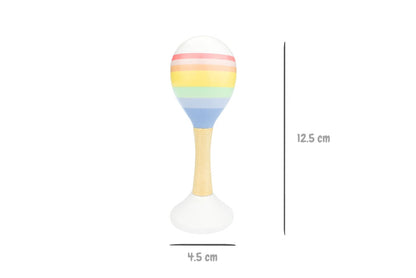 Wooden Rainbow Musical Maracas