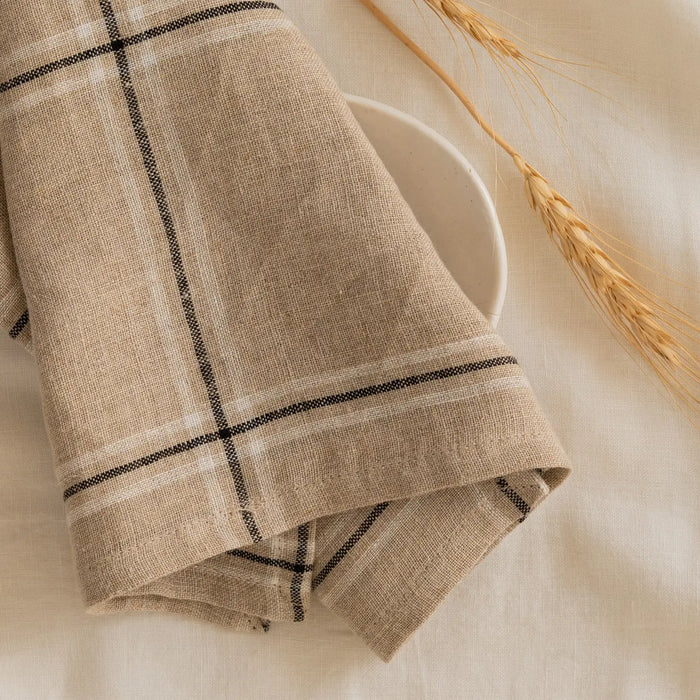 Yarn-Dyed Edith Linen Napkin